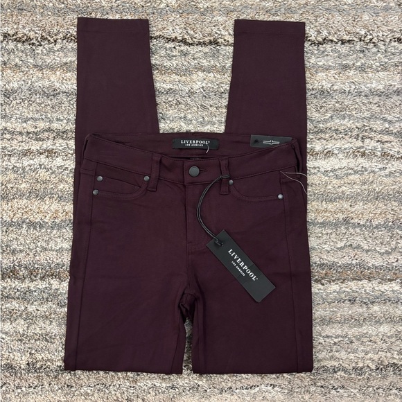 Liverpool Mid Rise Skinny Jeans Sz 0/25 NWT | Liverpool Skinny Jeans/Jeggings - - Picture 1 of 13
